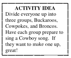 Activity Idea box